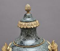 Pair of 19th Century French Marble & Cassoulet Urns (6 of 13) Pair of 19th Century French Marble & Cassoulet Urns (6 of 13)