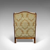 Antique Wing-Back Armchair, English, Fireside, Lounge, Seat, Edwardian, 1910 (8 of 12) Antique Wing-Back Armchair, English, Fireside, Lounge, Seat, Edwardian, 1910 (8 of 12)