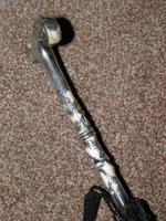 Antique Solid Silver Intricate Detailed Handled Umbrella W/Black Canopy "A.J.H" (7 of 18) Antique Solid Silver Intricate Detailed Handled Umbrella W/Black Canopy "A.J.H" (7 of 18)