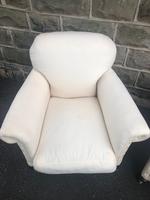 Pair of antique English armchairs for recovering (6 of 9) Pair of antique English armchairs for recovering (6 of 9)
