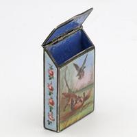 Enamelled Vesta Case, Continental c.1900 (3 of 3)