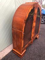 Art Deco Figured Walnut Display Cabinet (2 of 10) Art Deco Figured Walnut Display Cabinet (2 of 10)