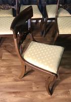 Mahogany Dining Table & Set of 10 Regency Style Chairs (8 of 19) Mahogany Dining Table & Set of 10 Regency Style Chairs (8 of 19)