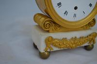 Regency Small English Fusee Mantel Clock (2 of 5) Regency Small English Fusee Mantel Clock (2 of 5)