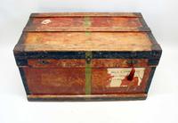 WW1 Era Marshall Campaign Chest / Trunk, Labels & Provenance (22 of 23) WW1 Era Marshall Campaign Chest / Trunk, Labels & Provenance (22 of 23)