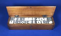 Late Victorian Long Domino Set in it’s original mahogany box (7 of 13) Late Victorian Long Domino Set in it’s original mahogany box (7 of 13)