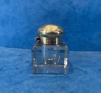 Victorian Cut Glass Inkwell with a Brass Top (6 of 10) Victorian Cut Glass Inkwell with a Brass Top (6 of 10)