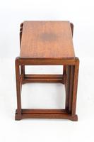 Small Art Deco Nest of Oak Tables (4 of 13) Small Art Deco Nest of Oak Tables (4 of 13)