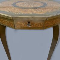 Italian Dodecagon Marquetry Musical Side Table (7 of 8) Italian Dodecagon Marquetry Musical Side Table (7 of 8)
