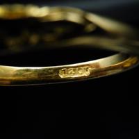 Antique Victorian Old Cut Diamond Five Stone 18K Gold Scroll Ring (10 of 10) Antique Victorian Old Cut Diamond Five Stone 18K Gold Scroll Ring (10 of 10)