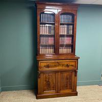 Superb Quality Victorian Mahogany Antique Glazed Secretaire Bookcase On Cupboard (4 of 8) Superb Quality Victorian Mahogany Antique Glazed Secretaire Bookcase On Cupboard (4 of 8)