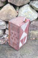 Scandinavian / Swedish 'Folk Art' painted & geometric chip-carved timplåda / sliding-lid box early 19th Century. (10 of 11) Scandinavian / Swedish 'Folk Art' painted & geometric chip-carved timplåda / sliding-lid box early 19th Century. (10 of 11)