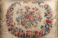Cushion: 18th Century, Wool. Vibrant Flowers (4 of 4) Cushion: 18th Century, Wool. Vibrant Flowers (4 of 4)