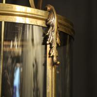 French Large Brass Four Light Antique Lantern (5 of 10) French Large Brass Four Light Antique Lantern (5 of 10)
