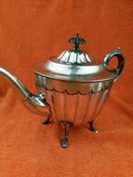 Antique Silver Plate Sheffield Teapot - Art Deco C1920 (9 of 11) Antique Silver Plate Sheffield Teapot - Art Deco C1920 (9 of 11)