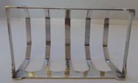 Scottish Pair 1934 Solid Hallmarked Silver Toast Rack Racks Edinburgh (5 of 8) Scottish Pair 1934 Solid Hallmarked Silver Toast Rack Racks Edinburgh (5 of 8)