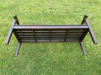 Large 3 Seater Vintage 20th Century Colonial Style Teak Garden Bench (33 of 33) Large 3 Seater Vintage 20th Century Colonial Style Teak Garden Bench (33 of 33)