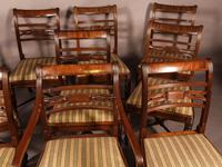 Rare Set of 10 Regency Period Mahogany Dining Chairs (3 of 17) Rare Set of 10 Regency Period Mahogany Dining Chairs (3 of 17)
