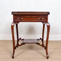 Envelope Card Table Edwardian Mahogany (2 of 10) Envelope Card Table Edwardian Mahogany (2 of 10)