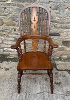 Pair of Antique Broad Arm Windsor Chairs (7 of 28) Pair of Antique Broad Arm Windsor Chairs (7 of 28)