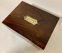Antique Victorian Rosewood Vanity Jewellery Box (13 of 16) Antique Victorian Rosewood Vanity Jewellery Box (13 of 16)