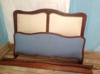 Vintage French Walnut 5ft 155cm Capitone Double King Size Bed (5 of 6) Vintage French Walnut 5ft 155cm Capitone Double King Size Bed (5 of 6)