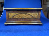 19th century French Walnut Inlaid Jewellery Box. (16 of 16) 19th century French Walnut Inlaid Jewellery Box. (16 of 16)