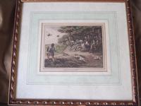 Late 18th Century Etching "Pheasant Hawking" by Samuel Howitt (2 of 6) Late 18th Century Etching "Pheasant Hawking" by Samuel Howitt (2 of 6)