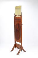 Tall Vintage Oak Cheval Mirror (2 of 13) Tall Vintage Oak Cheval Mirror (2 of 13)