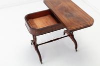 19th Century English Regency Rosewood & Palm Wood Card Table (6 of 7) 19th Century English Regency Rosewood & Palm Wood Card Table (6 of 7)