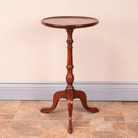 1920s Fan Inlaid Mahogany Wine Table (6 of 8) 1920s Fan Inlaid Mahogany Wine Table (6 of 8)