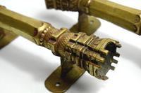 Pair of Early 20th Century Brass Candle Wall Sconces (2 of 8) Pair of Early 20th Century Brass Candle Wall Sconces (2 of 8)