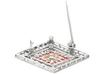 3.48ct Diamond & 0.53ct Ruby, Platinum Pendant / Brooch - Antique c.1900 (9 of 15) 3.48ct Diamond & 0.53ct Ruby, Platinum Pendant / Brooch - Antique c.1900 (9 of 15)