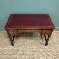 Stunning Victorian Gillows Antique Oak Writing Desk (9 of 9) Stunning Victorian Gillows Antique Oak Writing Desk (9 of 9)