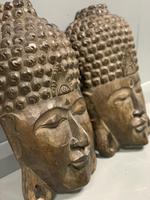 Pair of c19th Carved Indian Masks (6 of 6) Pair of c19th Carved Indian Masks (6 of 6)