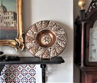 Gordon Forsyth, Copper Lustre Earthenware Shallow Footed Dish in Hispano Moresque Style c.1930 (7 of 8) Gordon Forsyth, Copper Lustre Earthenware Shallow Footed Dish in Hispano Moresque Style c.1930 (7 of 8)