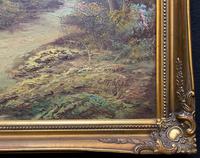 Large Fabulous 20th Century Vintage British Autumn Country Landscape Oil Painting (10 of 12) Large Fabulous 20th Century Vintage British Autumn Country Landscape Oil Painting (10 of 12)