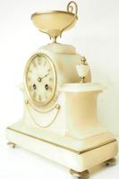 Wonderful French 8-Day Mantel Clock Alabaster Clock with Ormolu Mounts Striking A Bell (12 of 12) Wonderful French 8-Day Mantel Clock Alabaster Clock with Ormolu Mounts Striking A Bell (12 of 12)