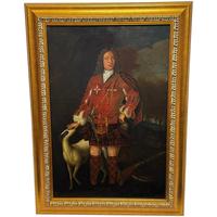 Jacobite Highland Scottish Noble Portrait — After Richard Waitt, Late 19th Century — Kenneth Sutherland, 3rd Lord Duffus in 1732 (1 of 52)