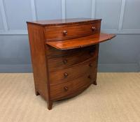 George IV Large Mahogany Bow Chest of Drawers (12 of 20) George IV Large Mahogany Bow Chest of Drawers (12 of 20)