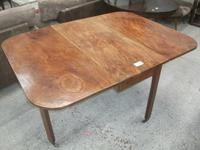 Early Drop Leaf Mahogany Dining Table (2 of 3) Early Drop Leaf Mahogany Dining Table (2 of 3)