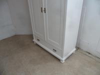 Victorian Antique Pine 2 Door 1 Piece Painted Child's / Hall Wardrobe (3 of 11) Victorian Antique Pine 2 Door 1 Piece Painted Child's / Hall Wardrobe (3 of 11)