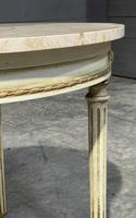 French Round Marble Top Coffee Table (11 of 15) French Round Marble Top Coffee Table (11 of 15)