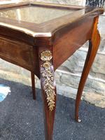 Antique Rosewood & Brass Bijouterie Display Table (3 of 10) Antique Rosewood & Brass Bijouterie Display Table (3 of 10)
