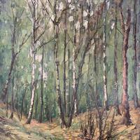 Antique German Impressionist Landscape Oil Painting of Woodland Signed Keiker (8 of 10) Antique German Impressionist Landscape Oil Painting of Woodland Signed Keiker (8 of 10)