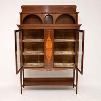 Antique Art Nouveau Inlaid Mahogany Cabinet Liberty of London (4 of 11) Antique Art Nouveau Inlaid Mahogany Cabinet Liberty of London (4 of 11)