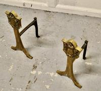 Elegant Pair of 19th Century Andirons or Fire Dogs (4 of 5) Elegant Pair of 19th Century Andirons or Fire Dogs (4 of 5)