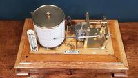 Antique Polished Oak Armstrong of Manchester Barograph (2 of 6) Antique Polished Oak Armstrong of Manchester Barograph (2 of 6)
