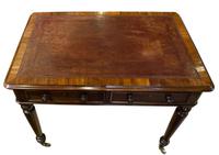 Mid 19th Century 2 Drawer Mahogany Writing Table (5 of 9) Mid 19th Century 2 Drawer Mahogany Writing Table (5 of 9)