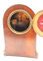 Fine Edwardian Mahogany Balloon Clock Brass Inlay Striking Mantel Clock (8 of 9) Fine Edwardian Mahogany Balloon Clock Brass Inlay Striking Mantel Clock (8 of 9)